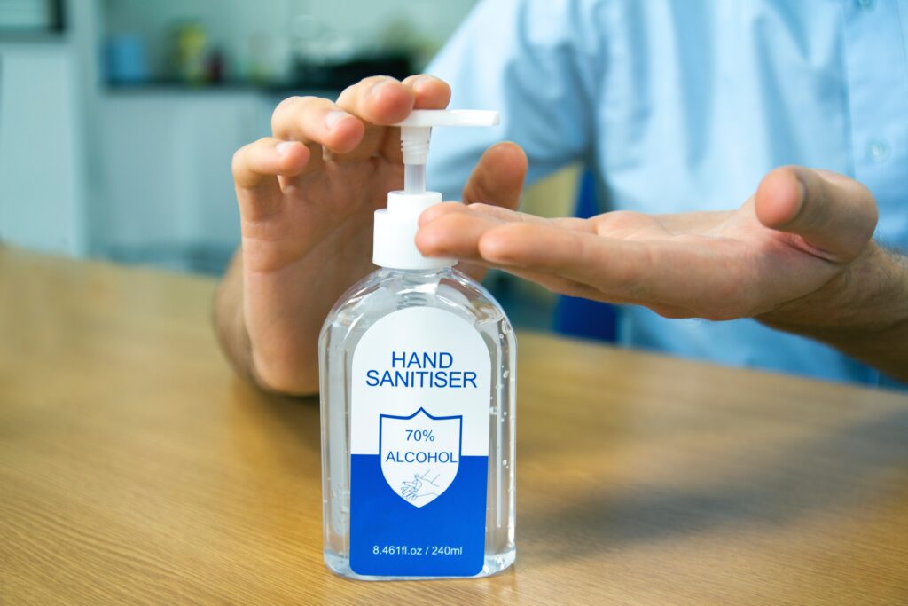 The Difference Between Disinfecting and Sanitising
